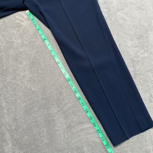 Babaton Pants 4 Blue Cohen Japanese Trouser Career Work Office Elastic Waist - Picture 6 of 7